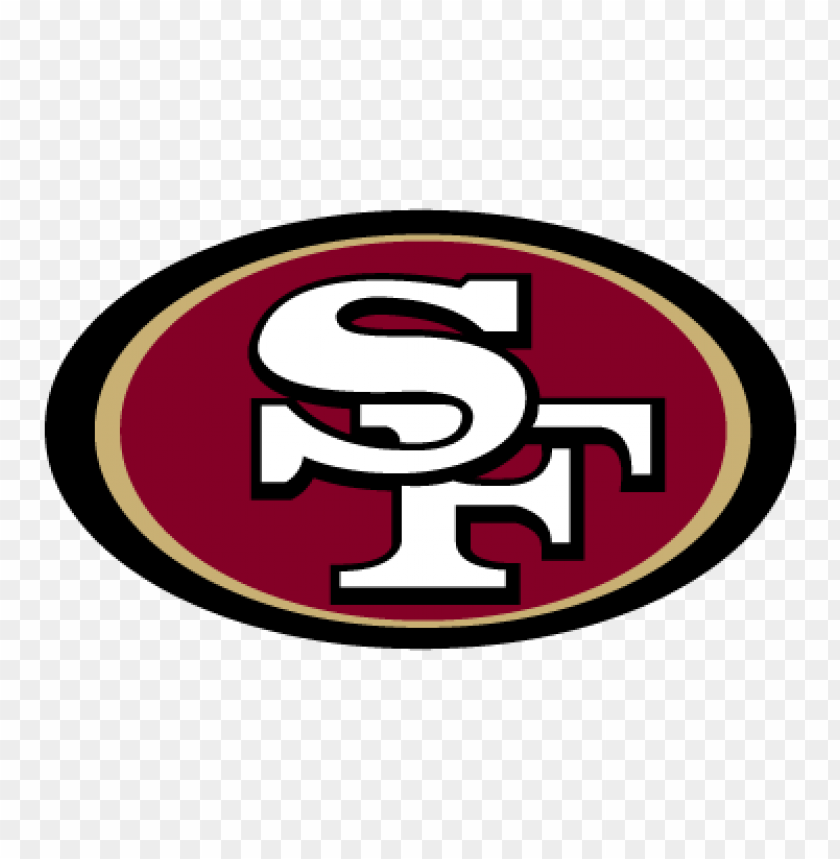 Free Download HD PNG San Francisco 49ers Logo Vector Free TOPpng