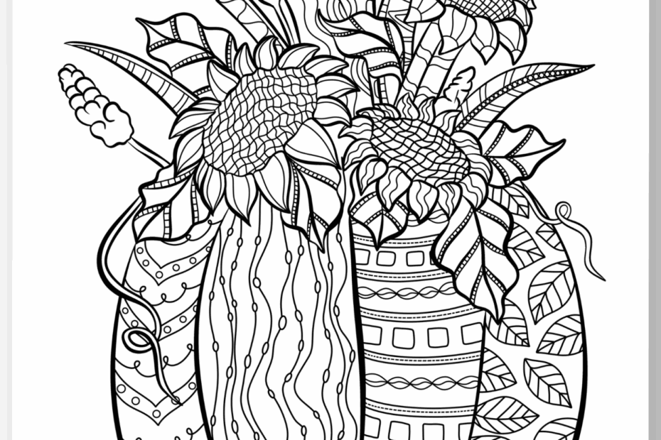 Free Fall Colouring Pages For Adults Gathering Beauty