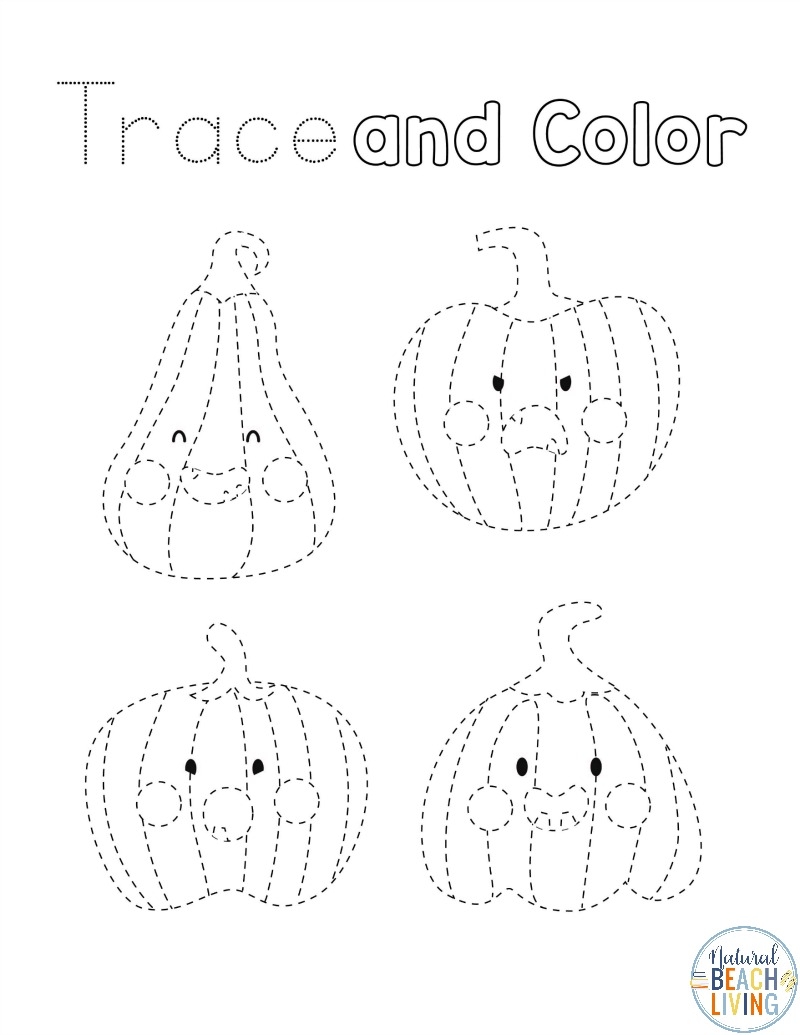 fall activity sheets for preschool