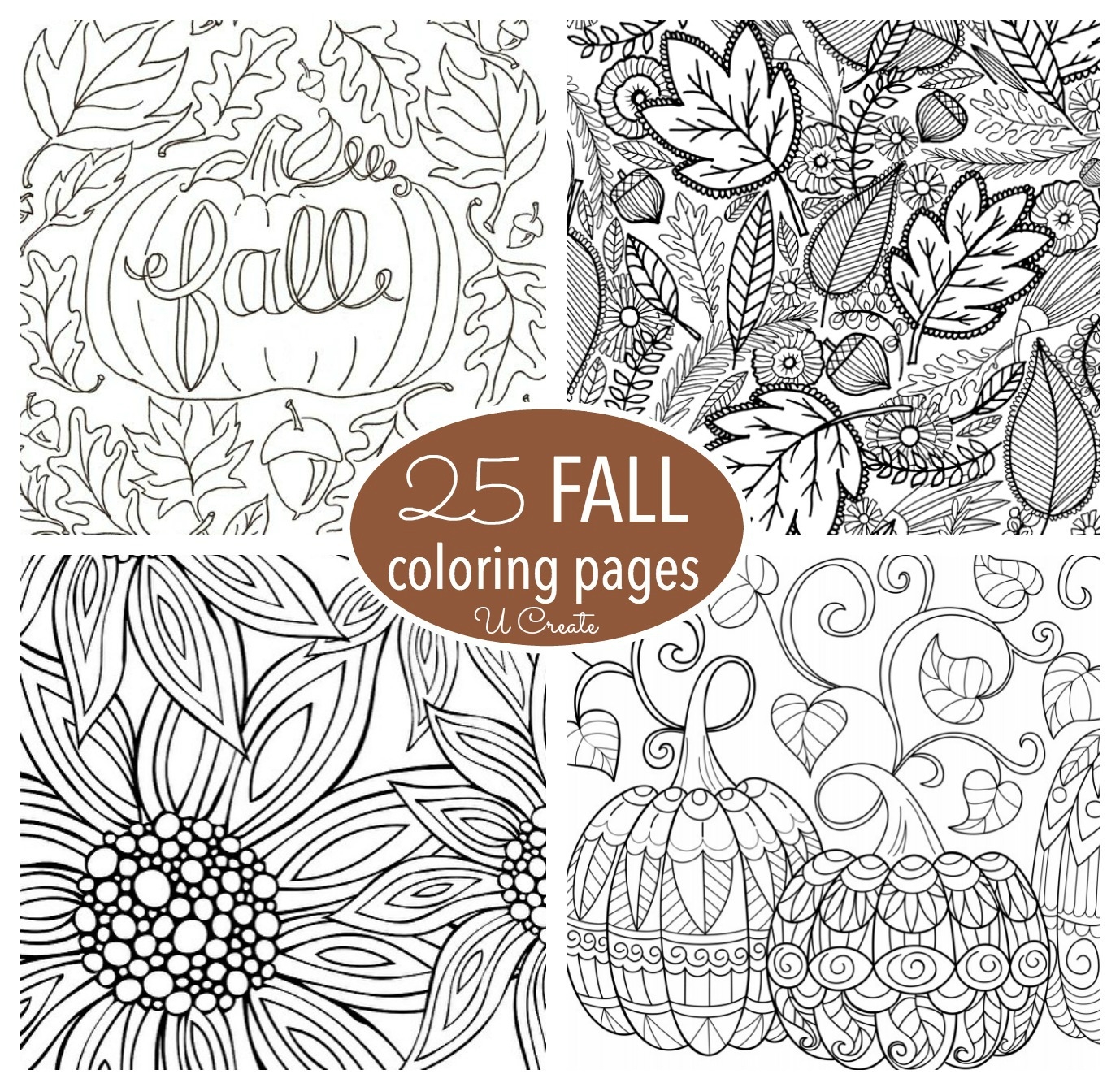 printable adult fall coloring pages