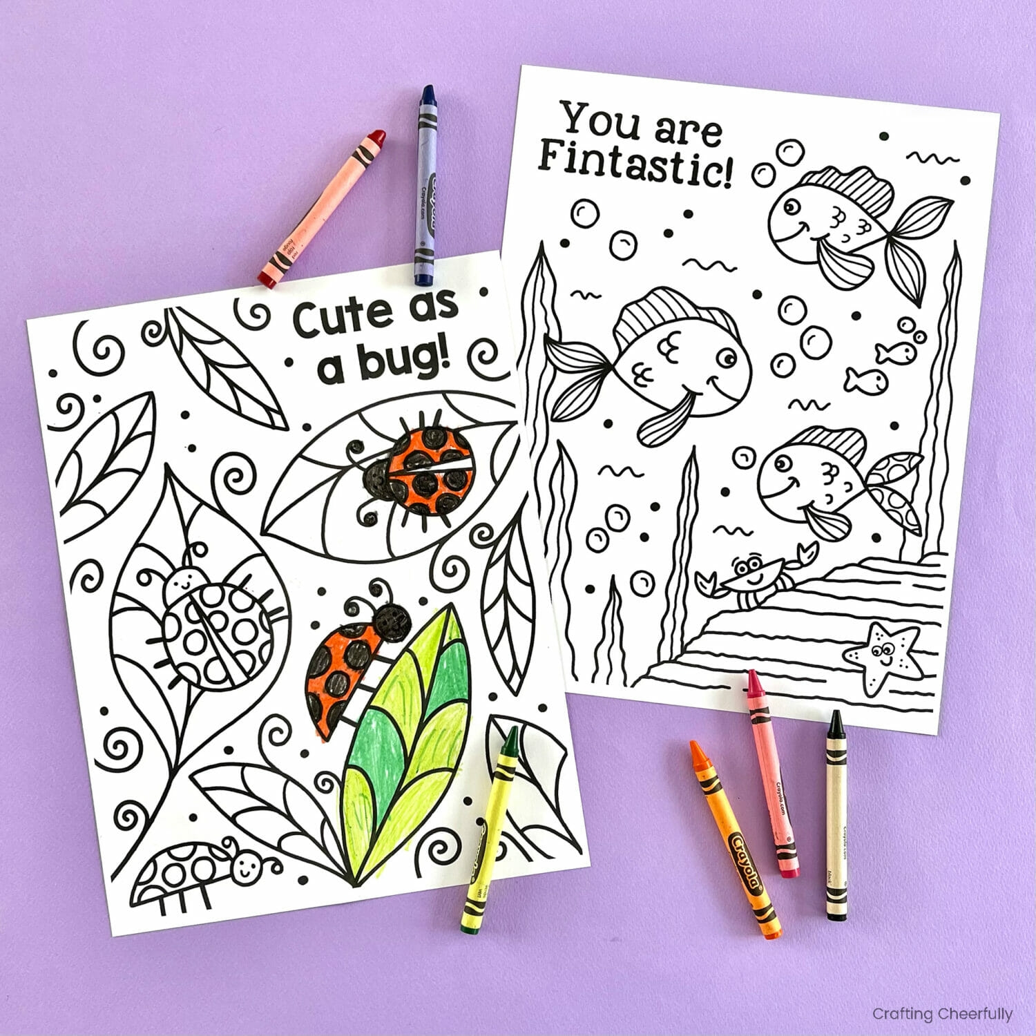 Free Printable Coloring Pages For Kids Crafting Cheerfully