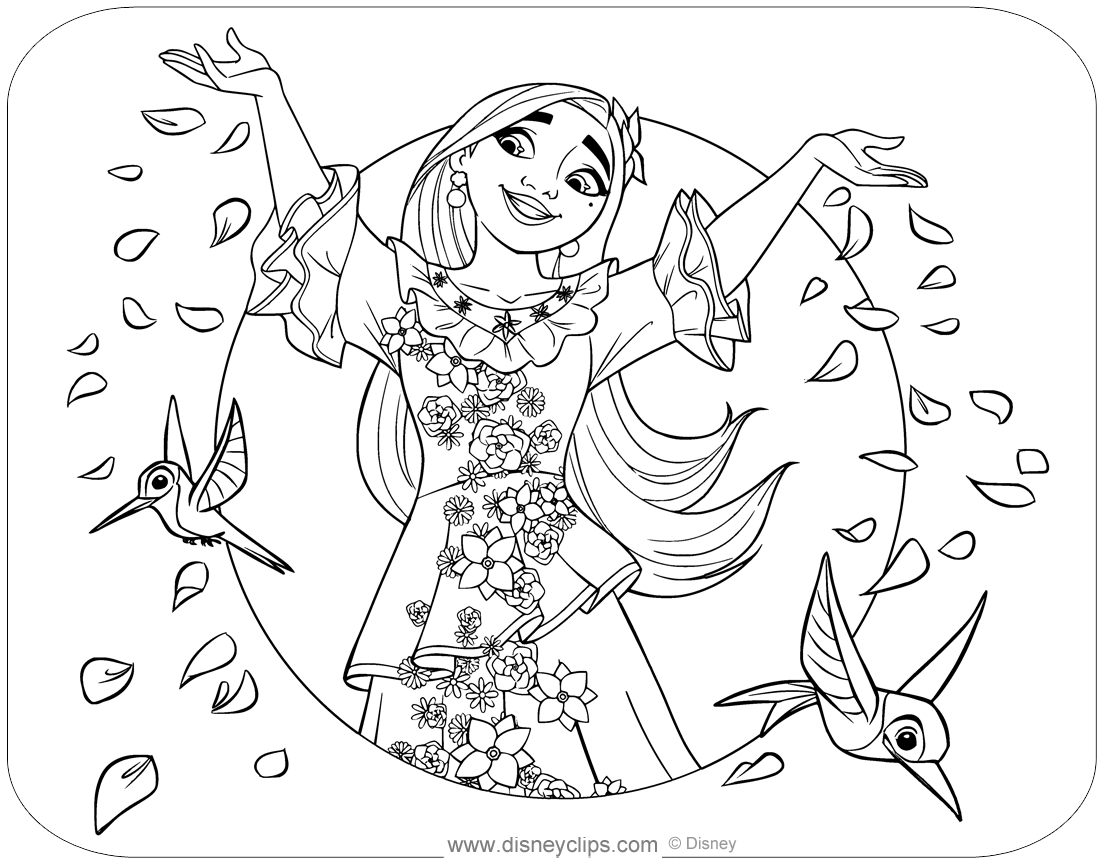 free encanto coloring pages