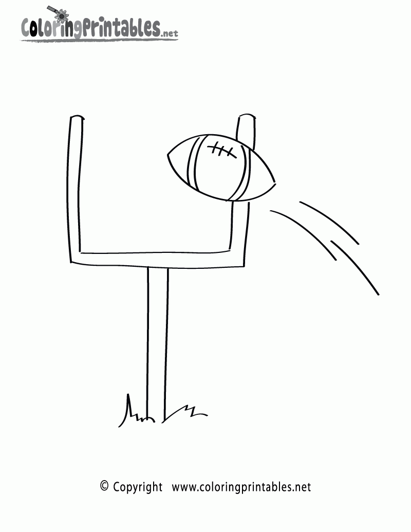 free football coloring pages printable