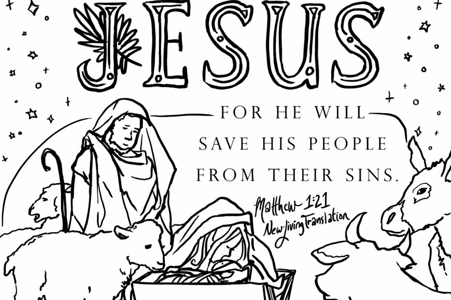 Free Printable Holiday Bible Verse Coloring Pages The Arc