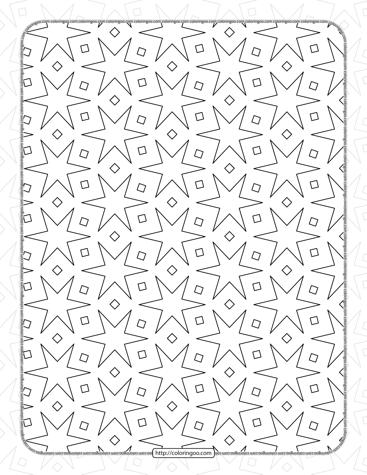 free printable geometric patterns