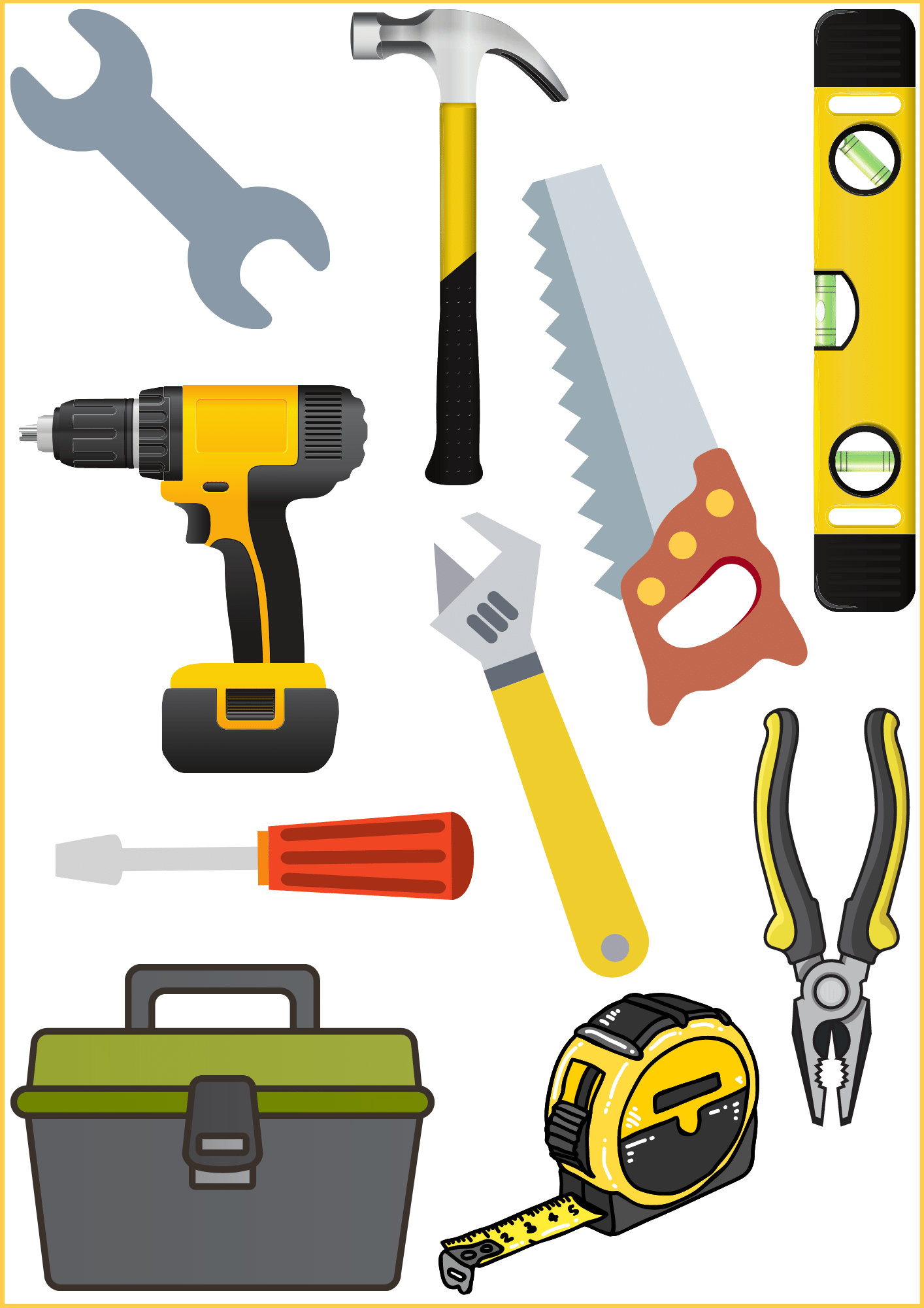 Free Printable Pictures Of Tools Download Free Printable Pictures Of Tools Png Images Free Worksheets On Clipart Library