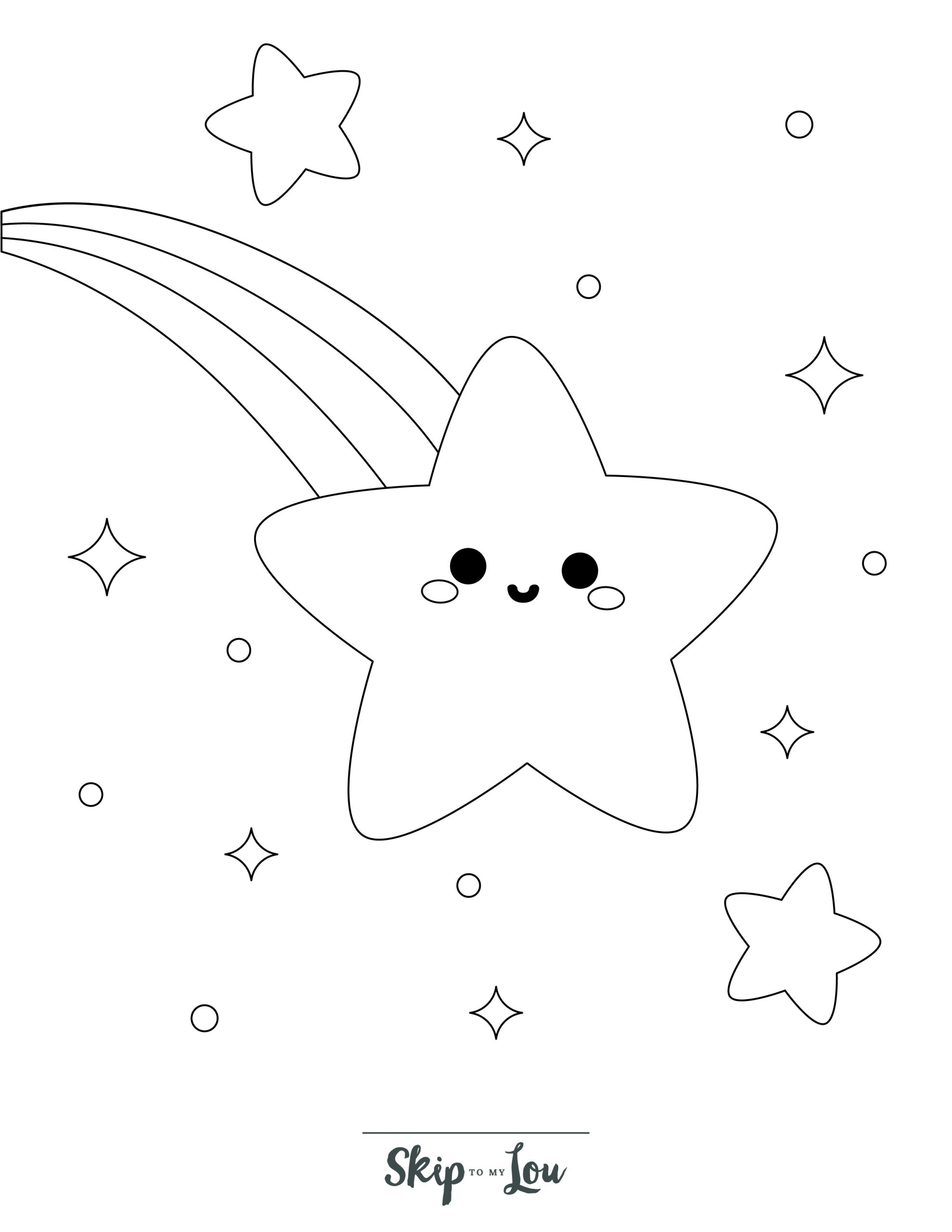 Free Printable Star Coloring Pages Great For Kids Skip To My Lou Worksheets Library