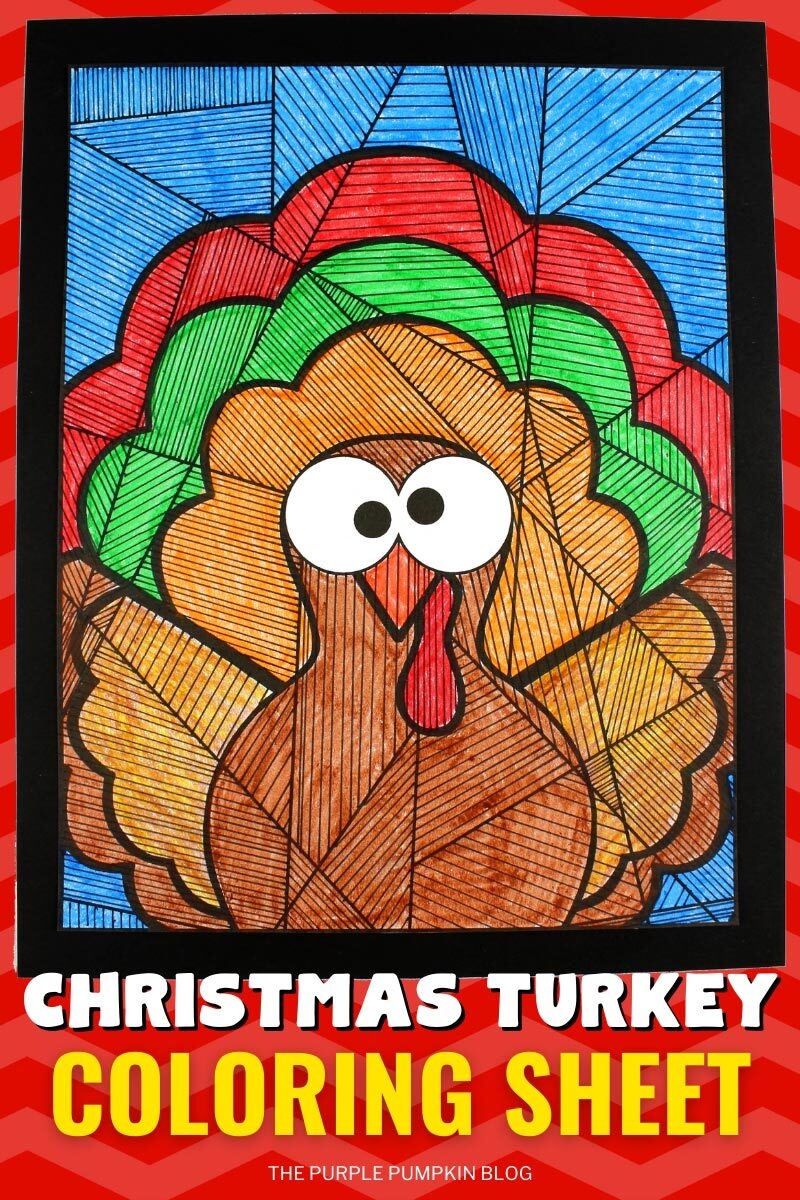 Free Printable Thanksgiving Turkey Coloring Sheet