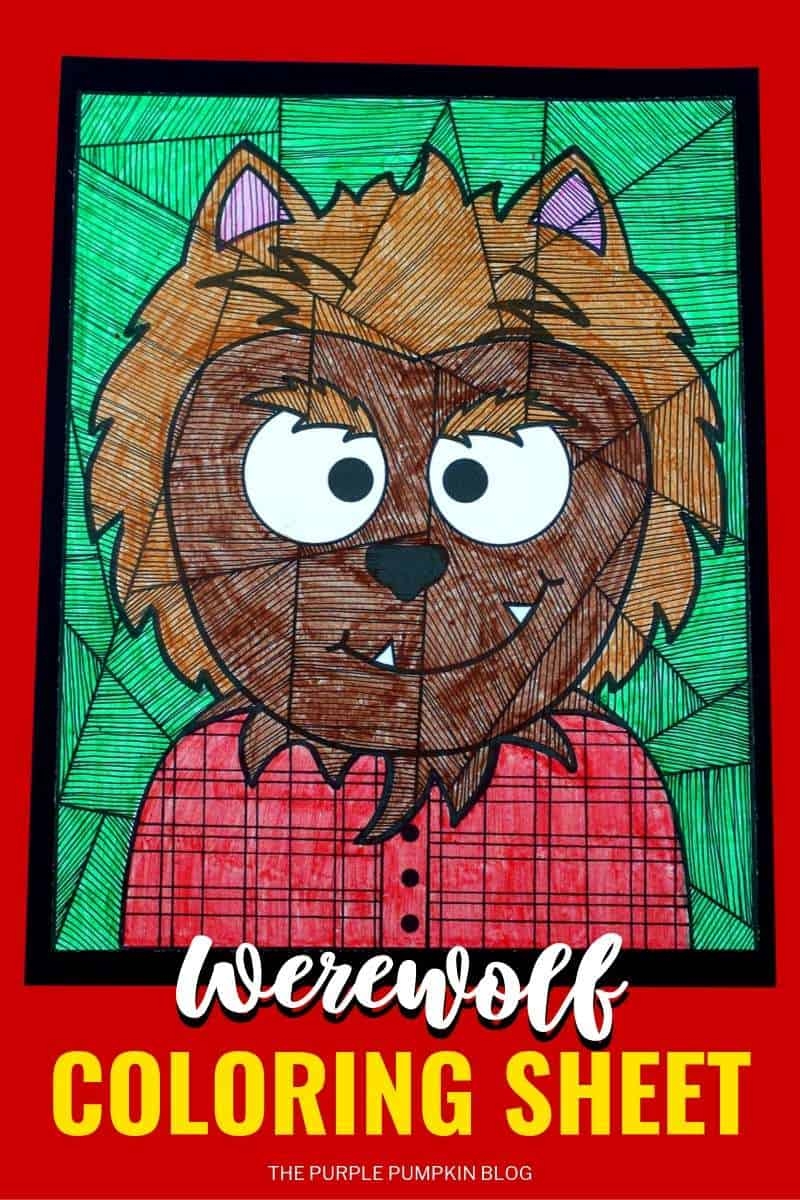 printable werewolf pictures