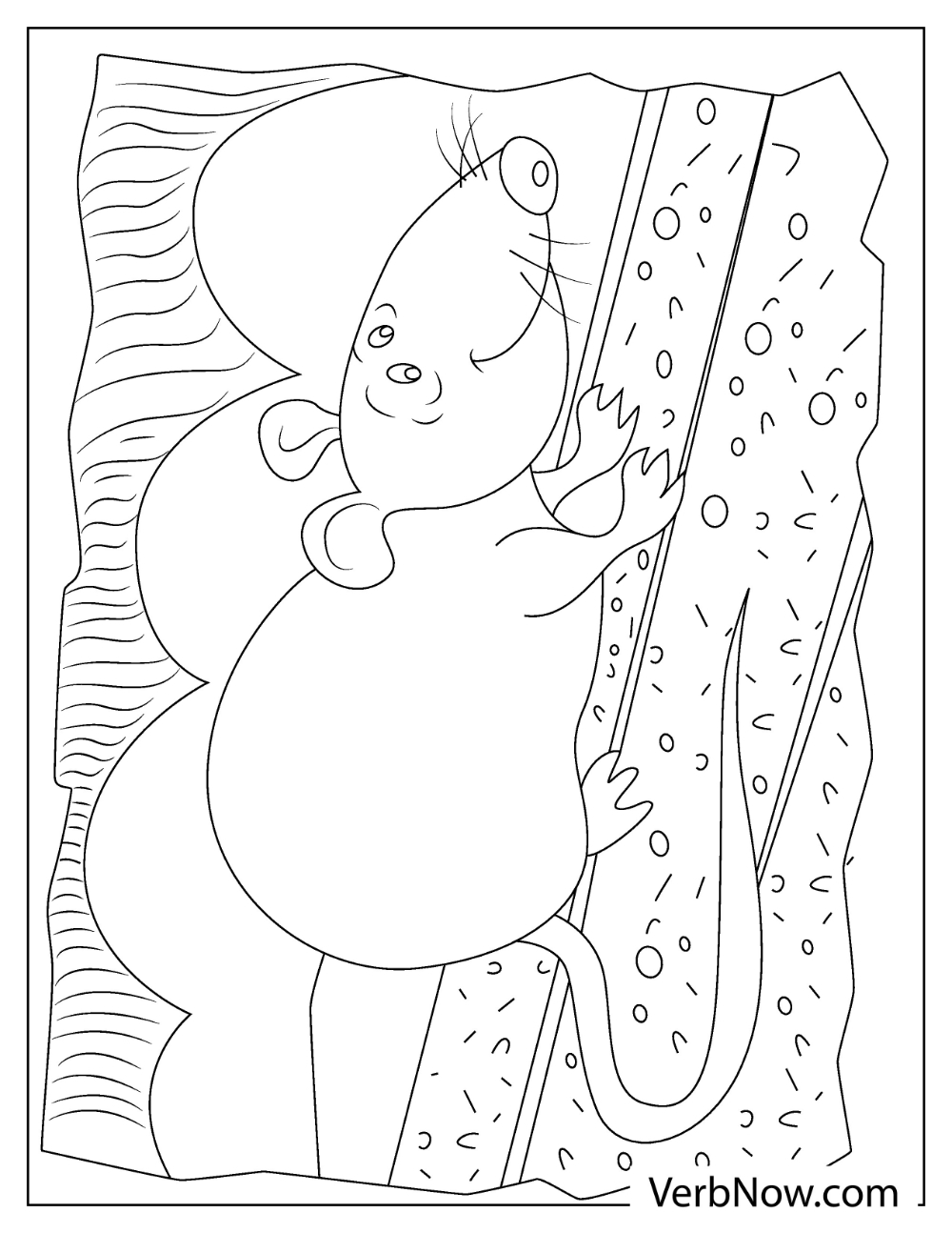 Free RAT Coloring Pages For Download Printable PDF 