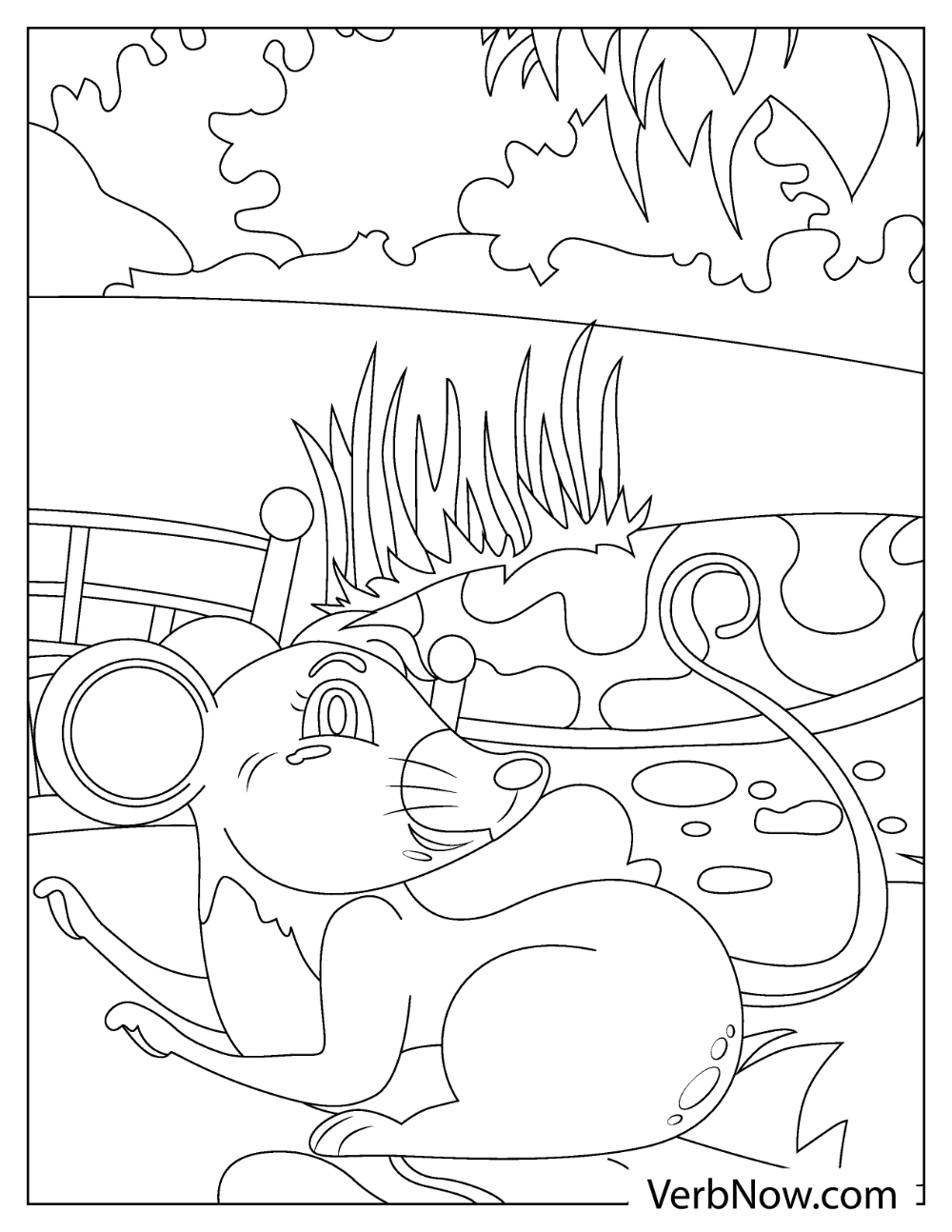 Free RAT Coloring Pages For Download Printable PDF 
