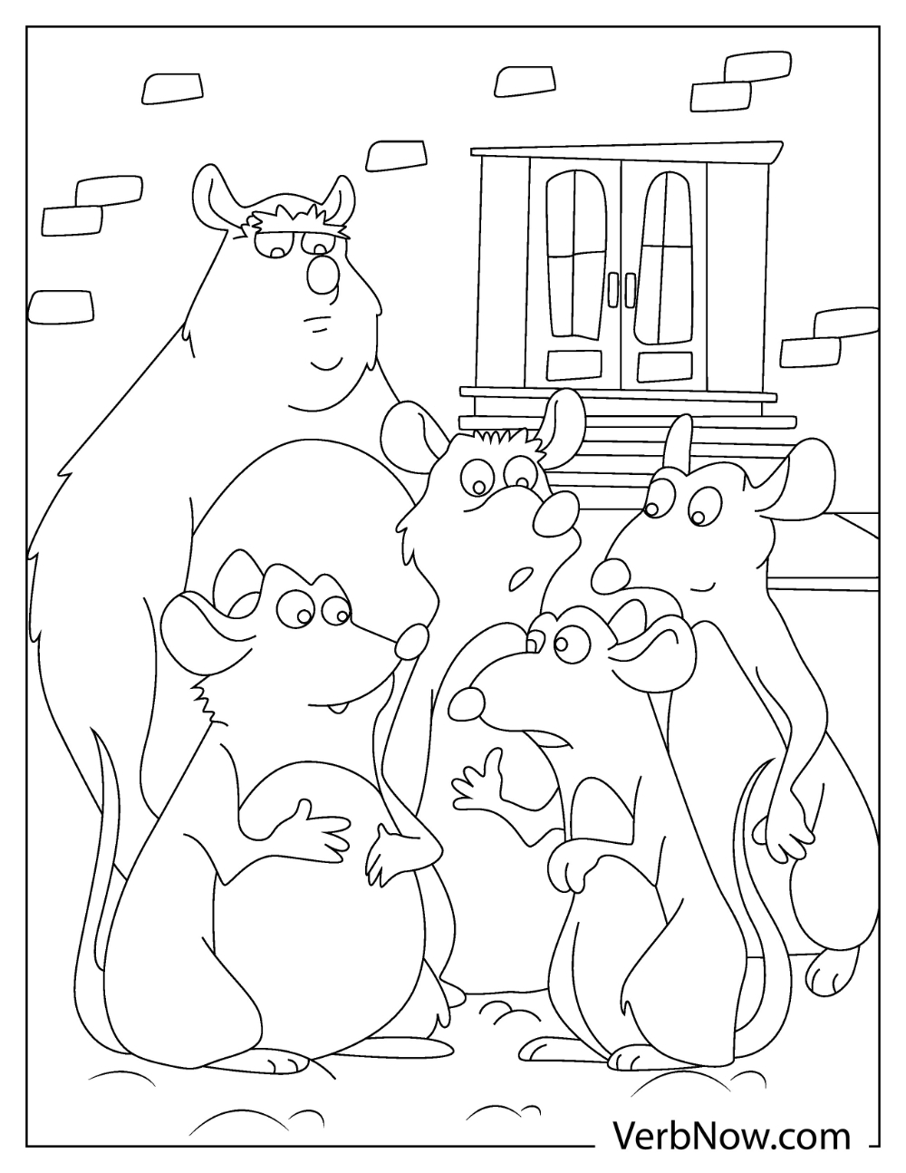free printable rat pictures