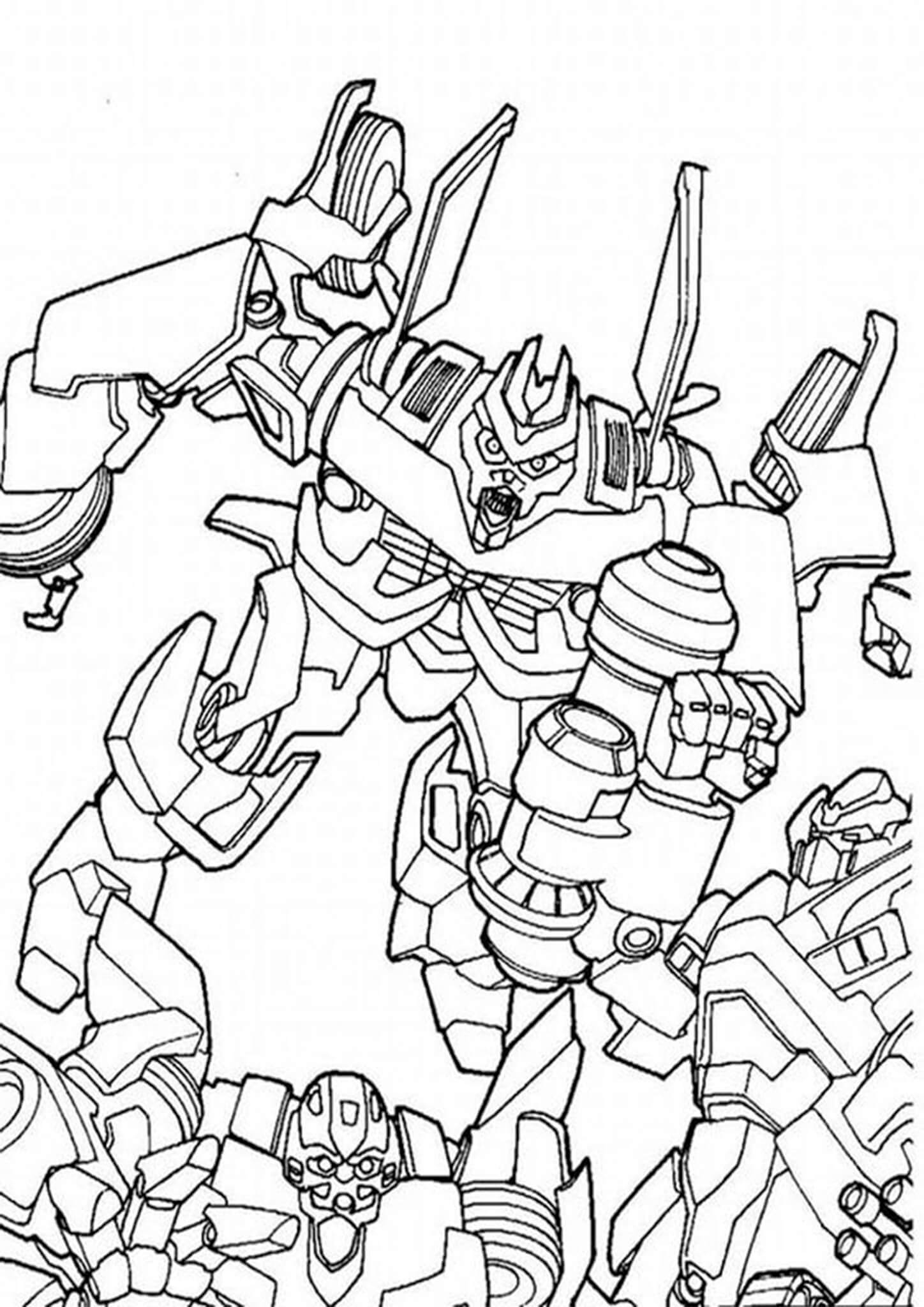Free U0026 Easy To Print Transformers Coloring Pages Tulamama
