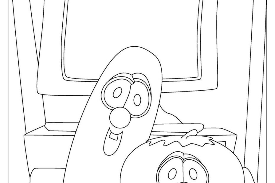 Free VEGGIETALES Coloring Pages For Download Printable PDF