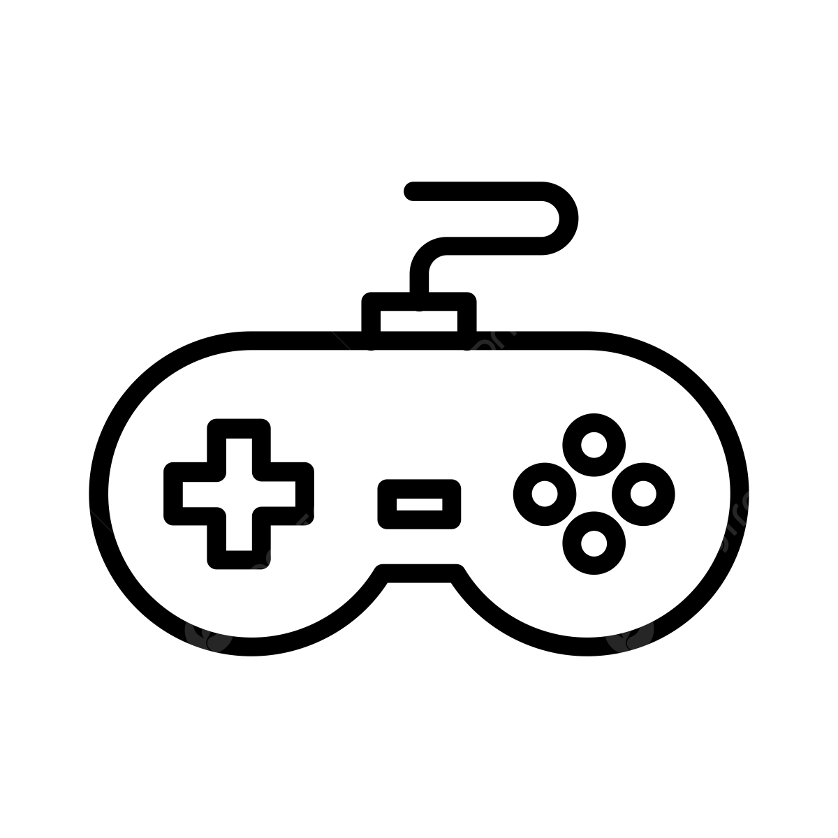 game controller drawing