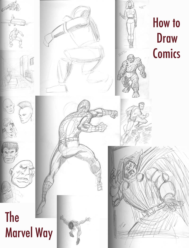 GeniusboyFiremelon Sketchblog Week 1 The Marvel Way