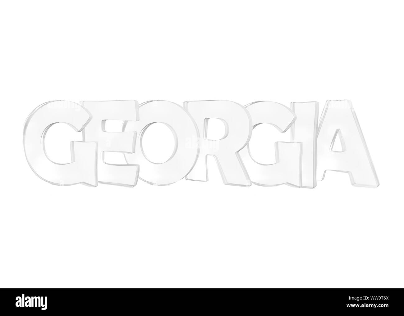 Georgia Word Art Black And White Stock Photos U0026 Images Alamy