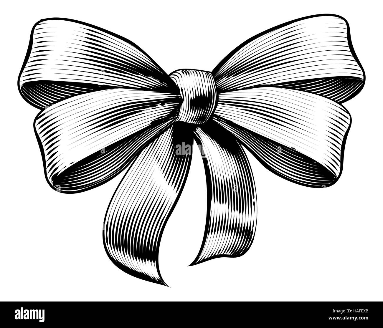 Gift Bow Sketch Hi res Stock Photography And Images Alamy