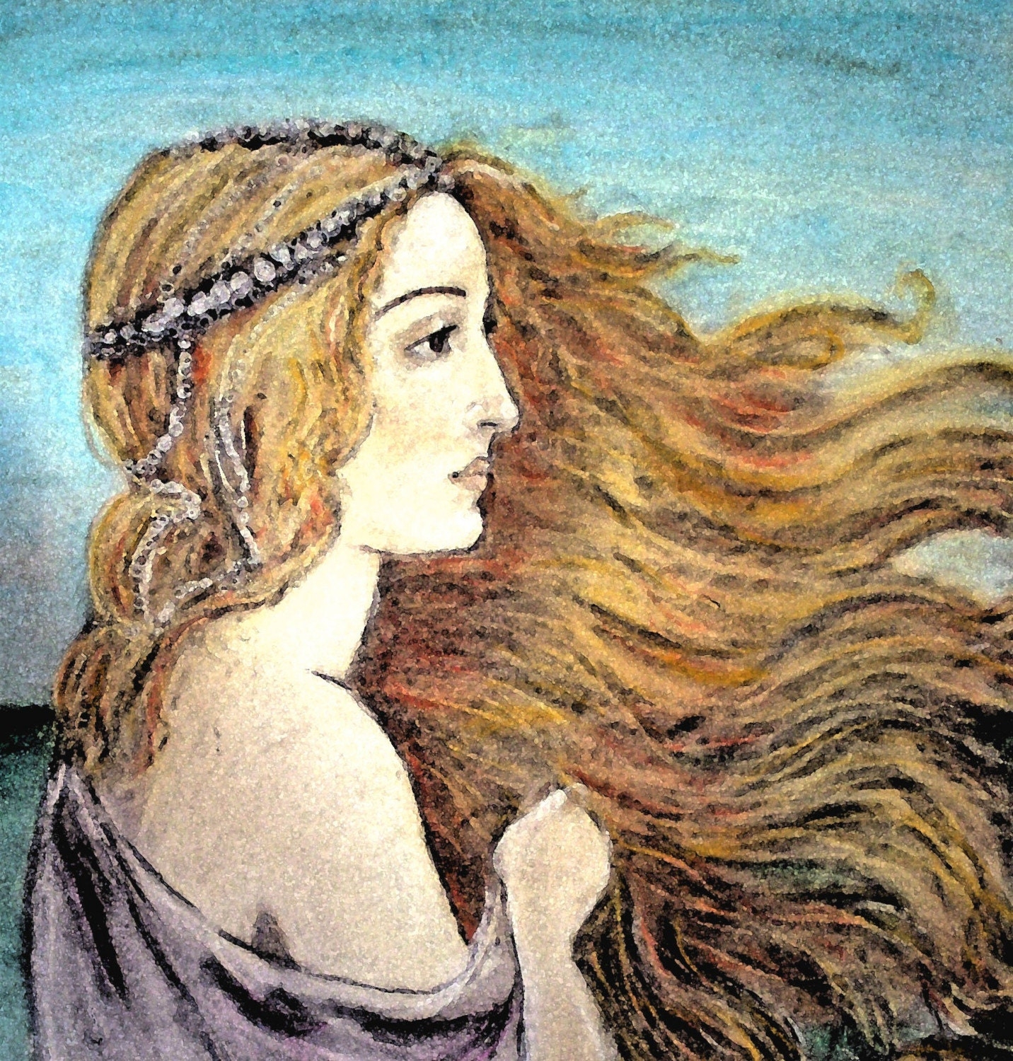 aphrodite drawing