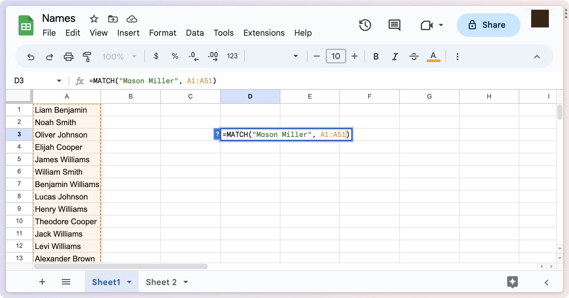 Google Sheets 6 Easy Ways To Search For Data In Your Spreadsheet