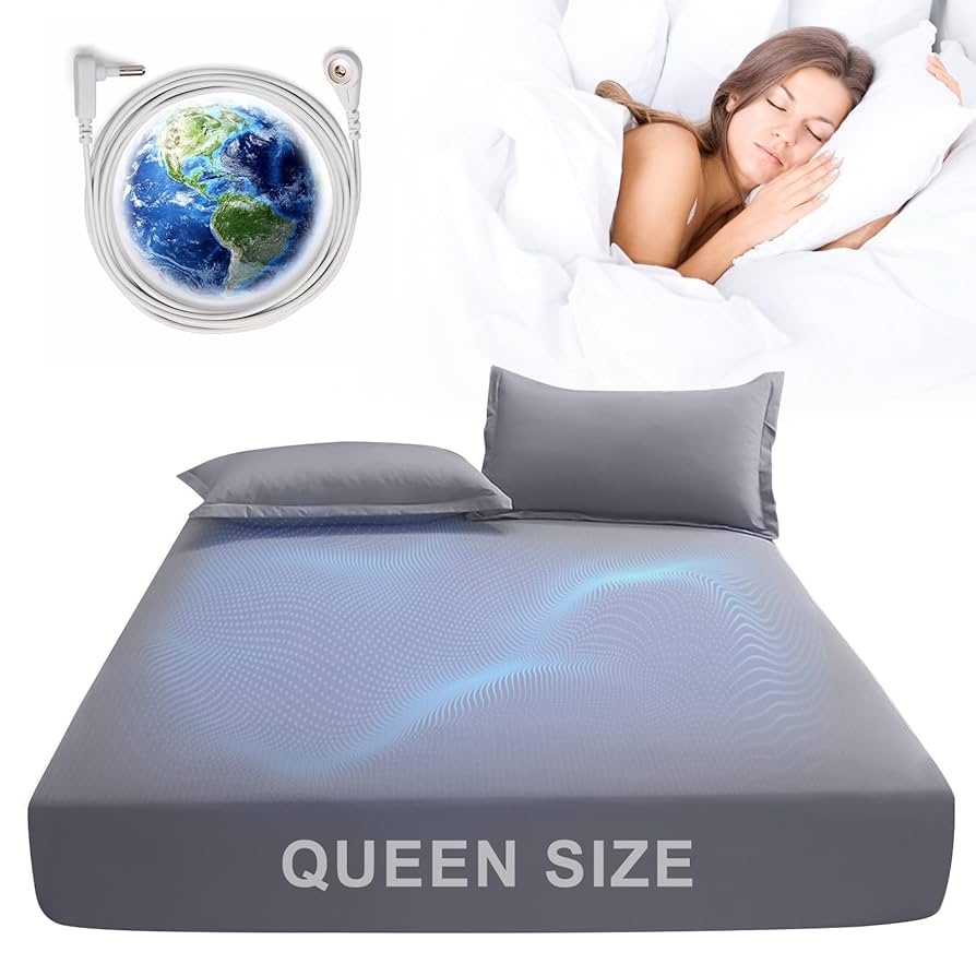 Grounding Sheets For Earthing Queen Bed Earthing Grounding Sheets For Improving Sleep Fitted Earthing Sheet Grounding For Better Working And Help 