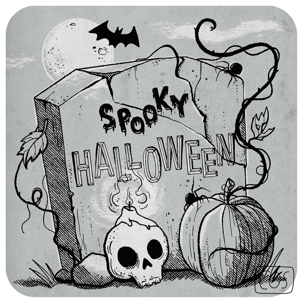 Halloween Drawing Challenges CATARINA OLIVEIRA STUDIO