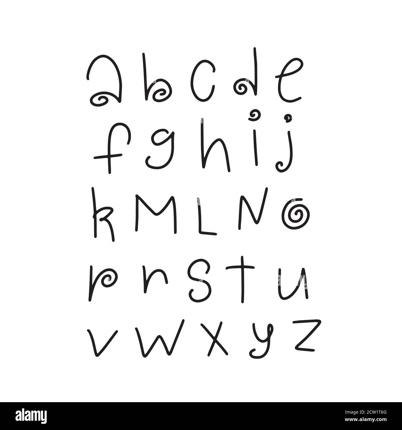 Hand Drawn Font Hi res Stock Photography And Images Alamy