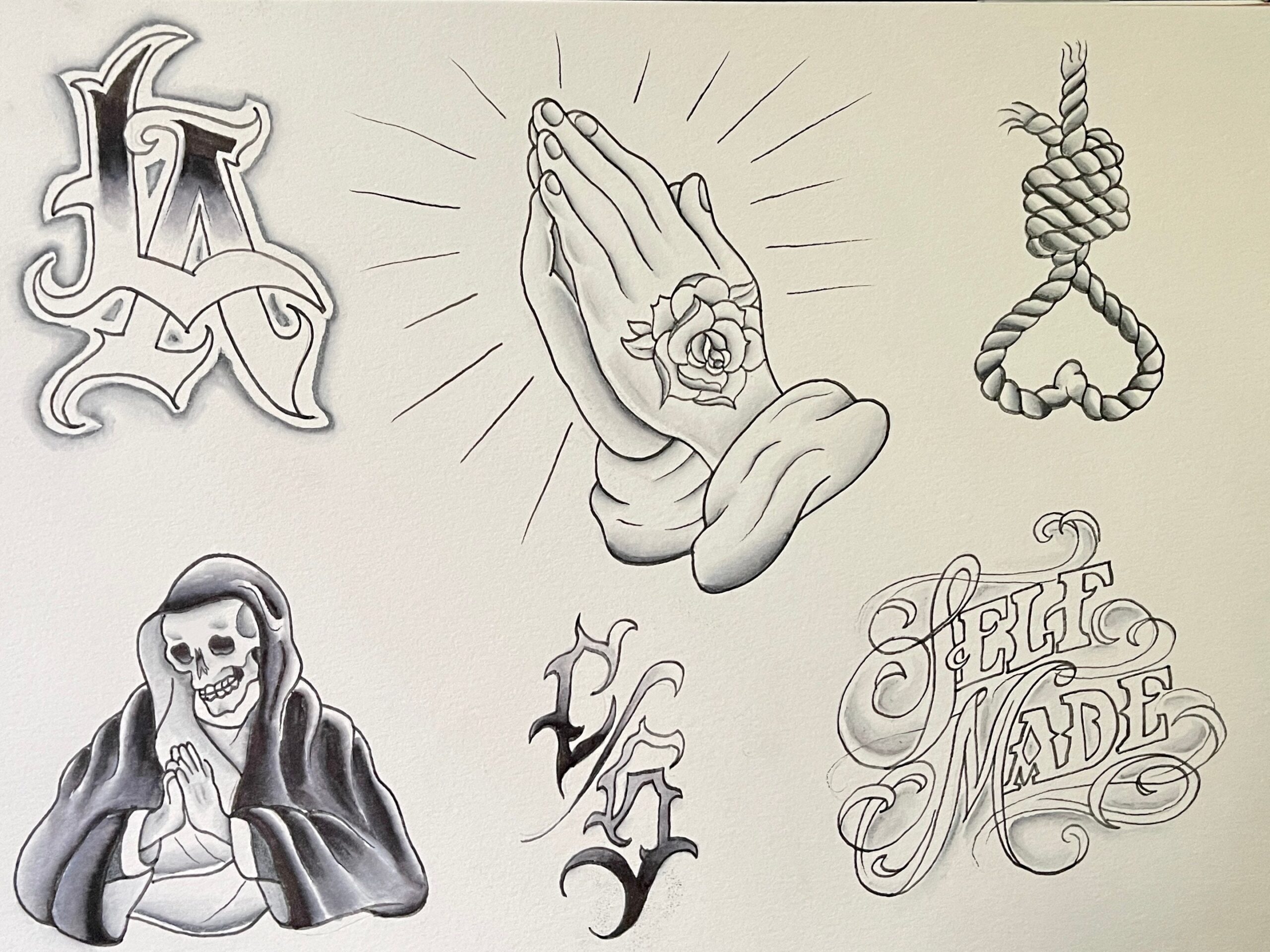 chicano tattoo drawings