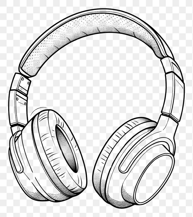Headphones Drawing Images Free Photos PNG Stickers Wallpapers 