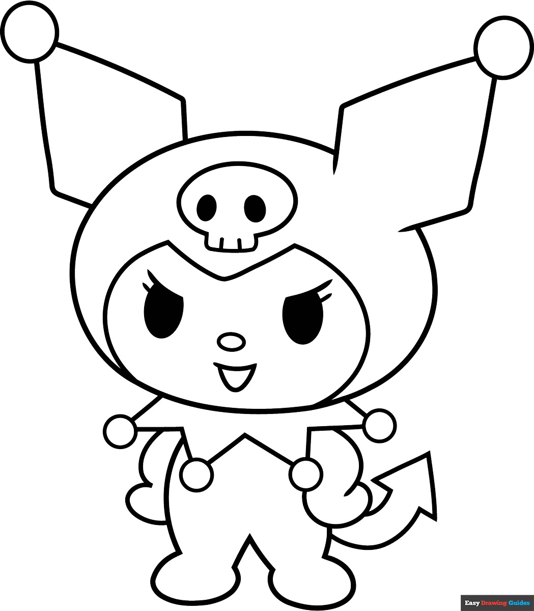 sanrio coloring pages hard