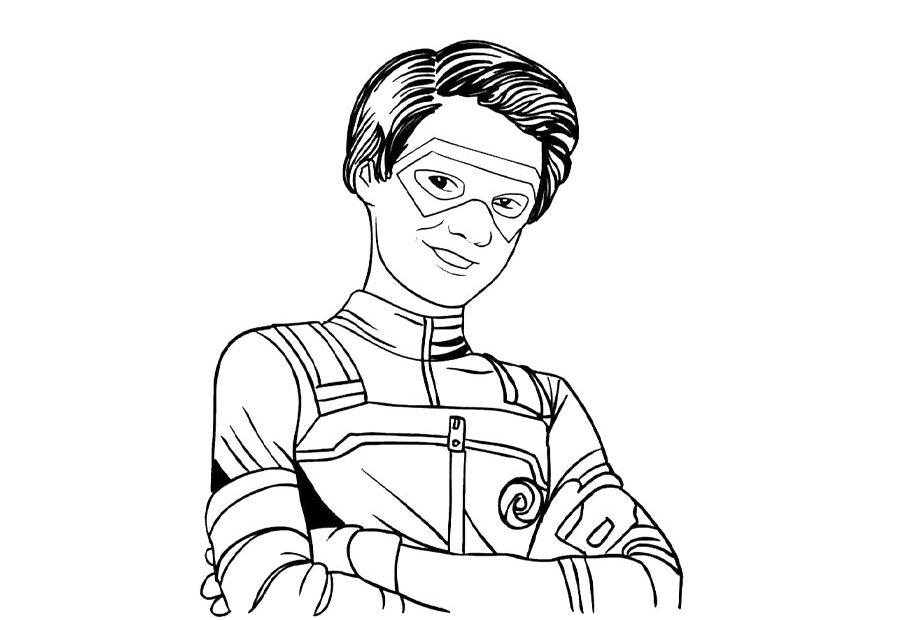 Henry Danger Coloring Pages