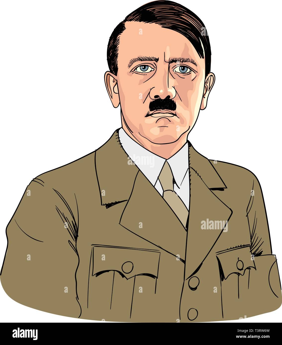 hitler drawing