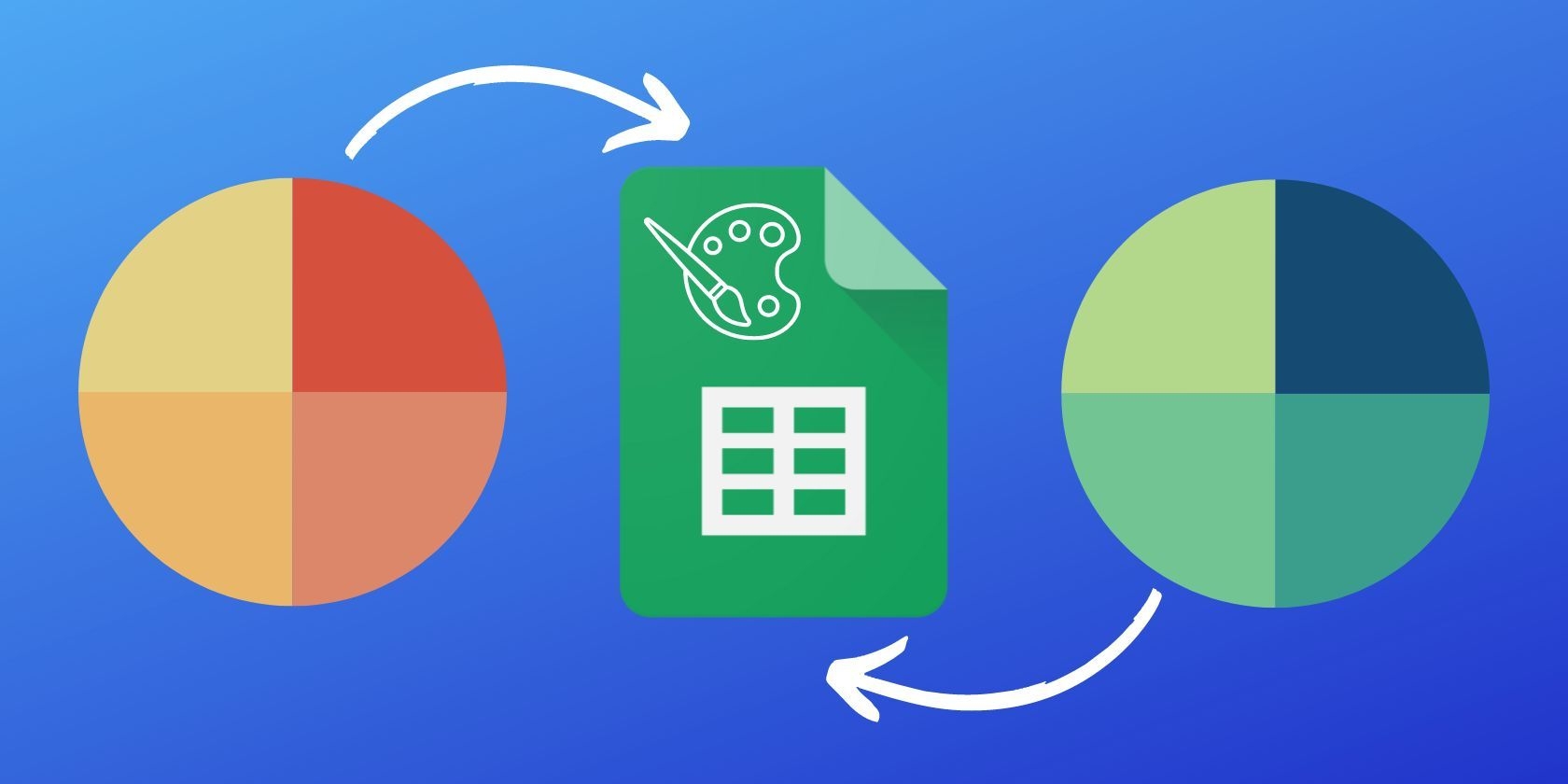 google sheets color chart