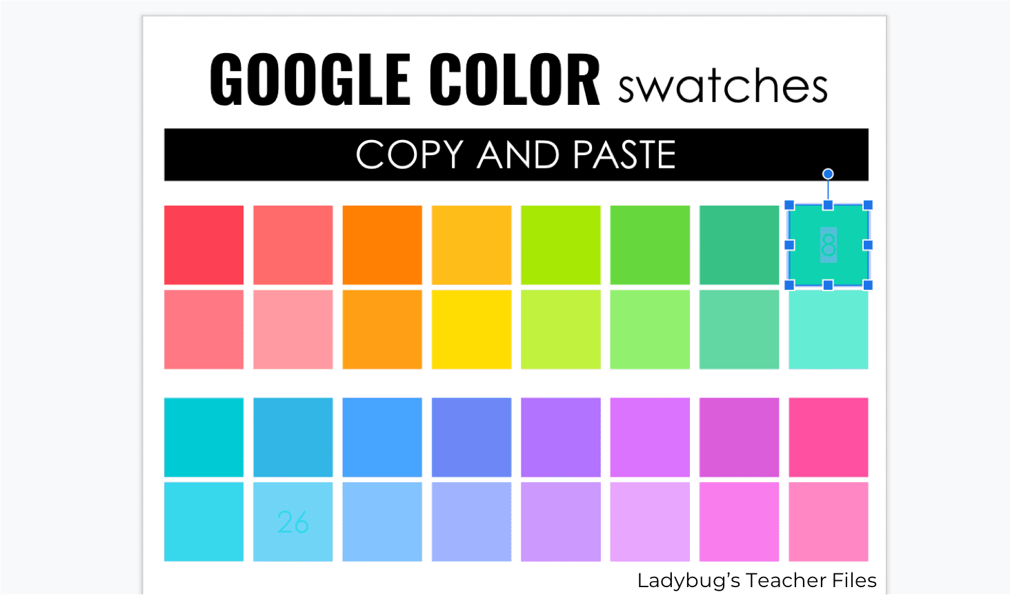 How To Create Custom Colors For Google Drive