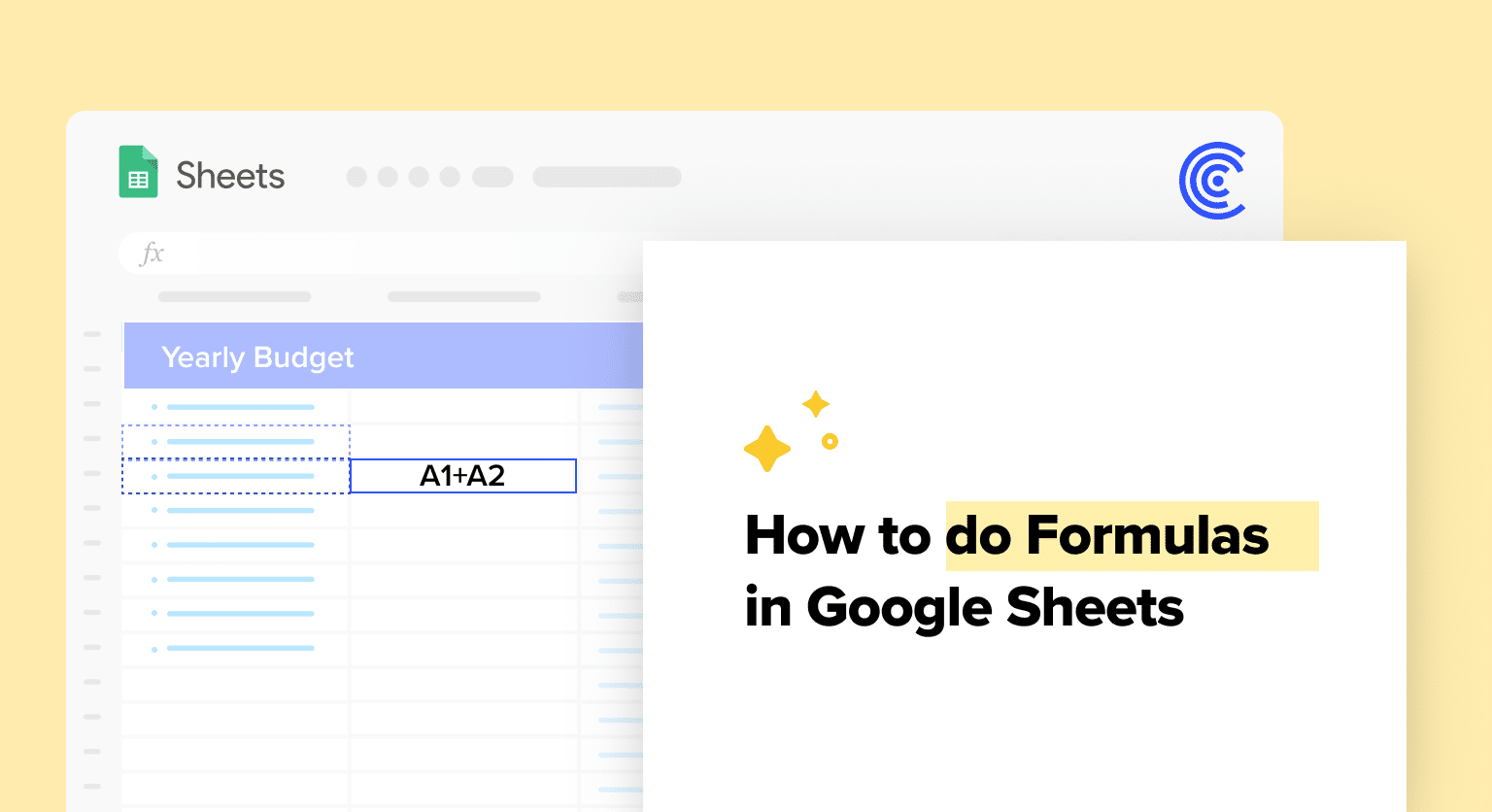 how can i paste a math equation in google sheets