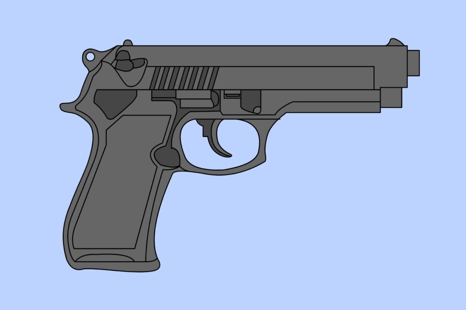 How To Draw A 9MM Gun A Step By Step Guide With Pictures