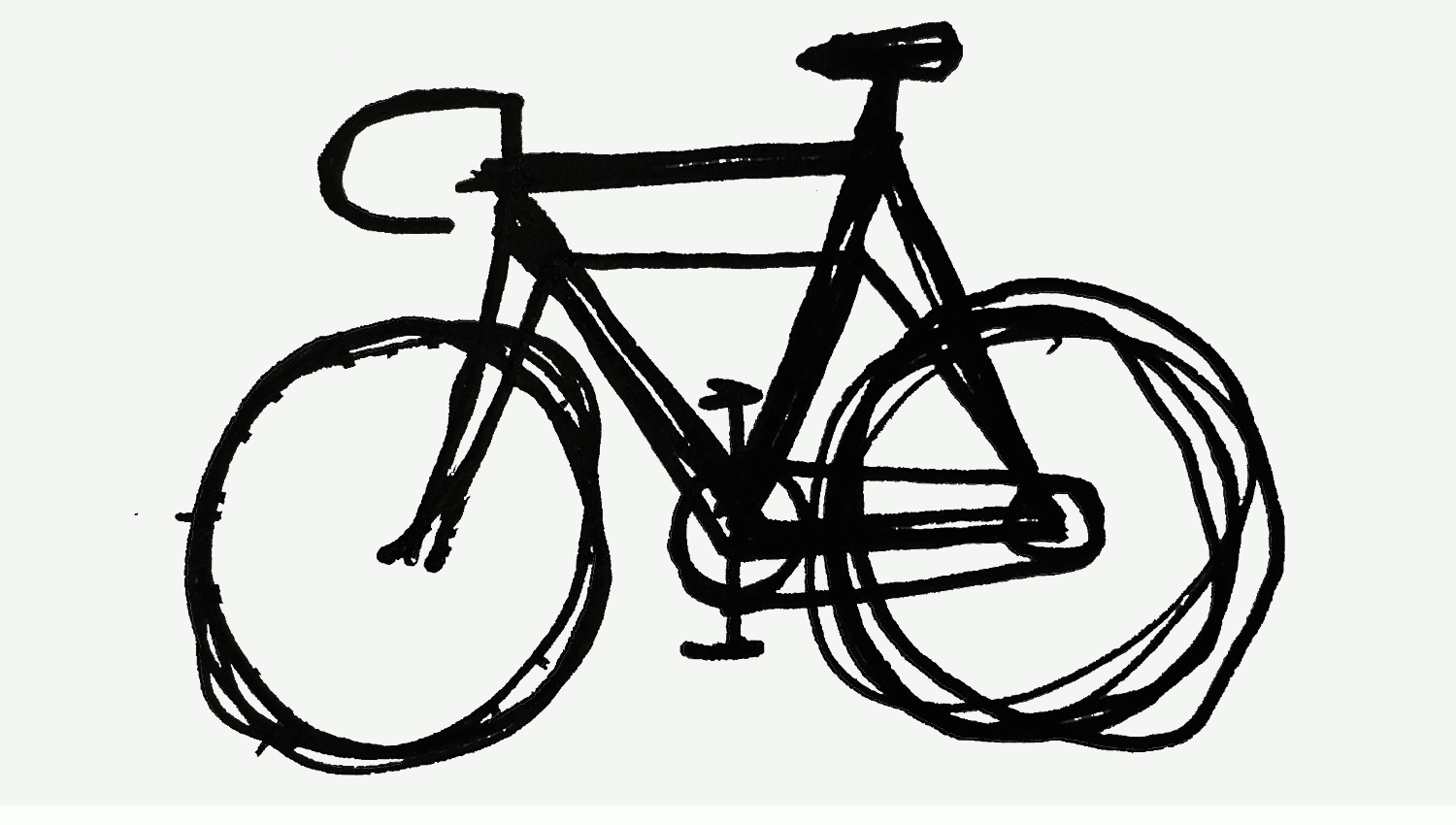 how do i draw a bicycle