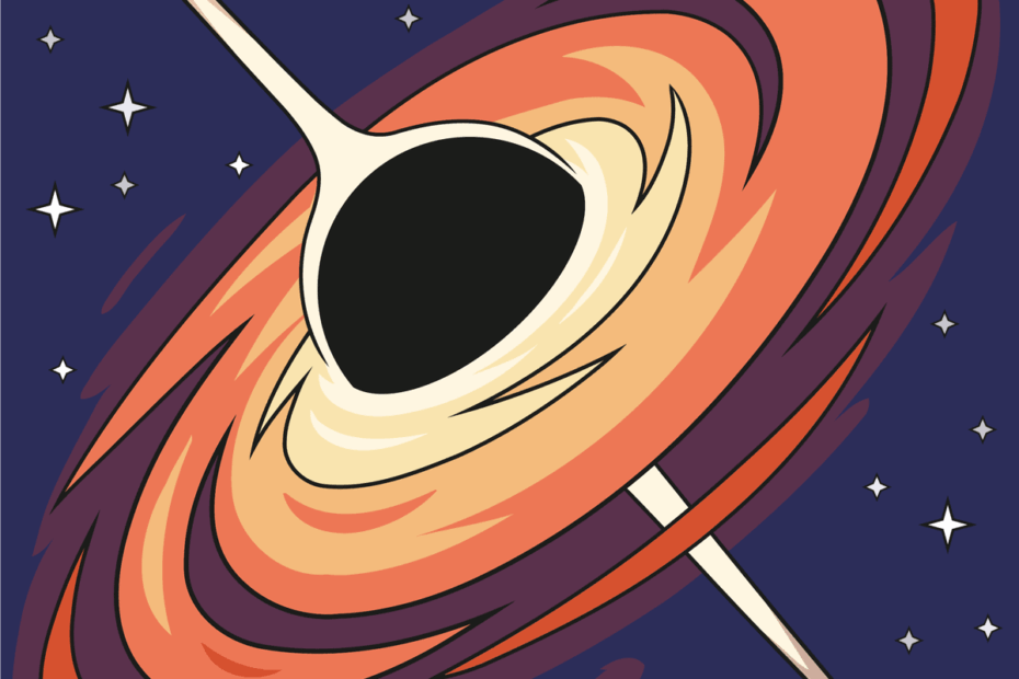 How To Draw A Black Hole Really Easy Drawing Tutorial