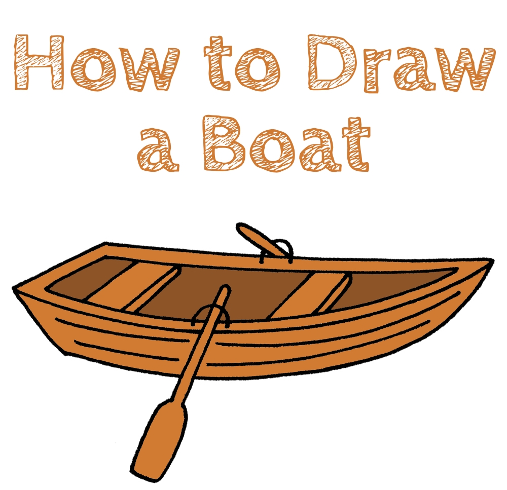 How To Draw A Boat How To Draw Easy