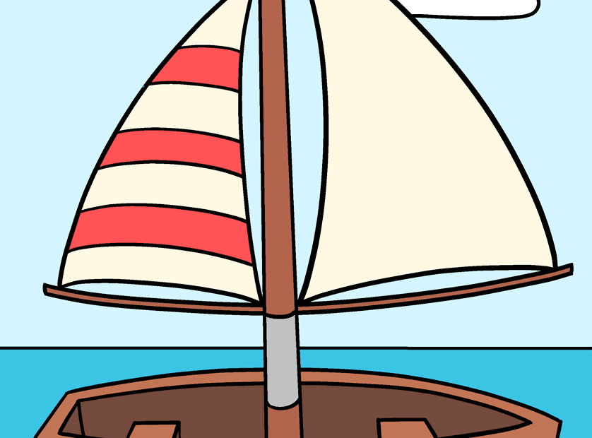 How To Draw A Boat Really Easy Drawing Tutorial