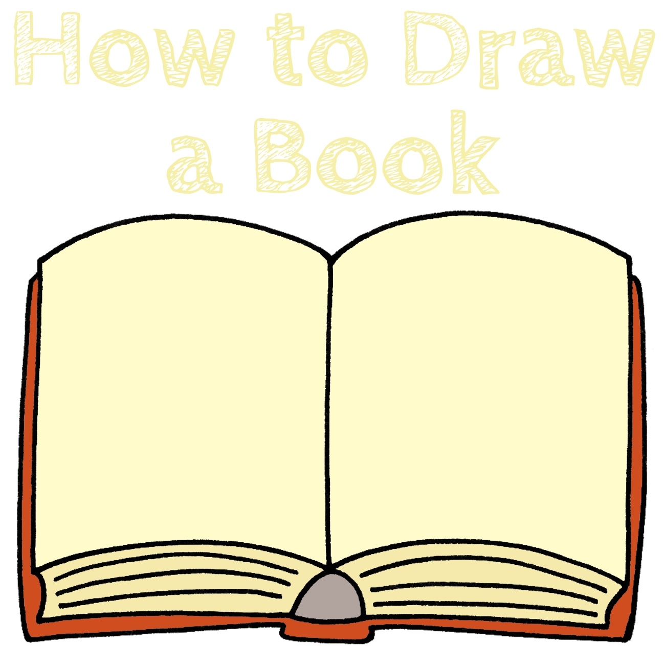 How To Draw A Book How To Draw Easy