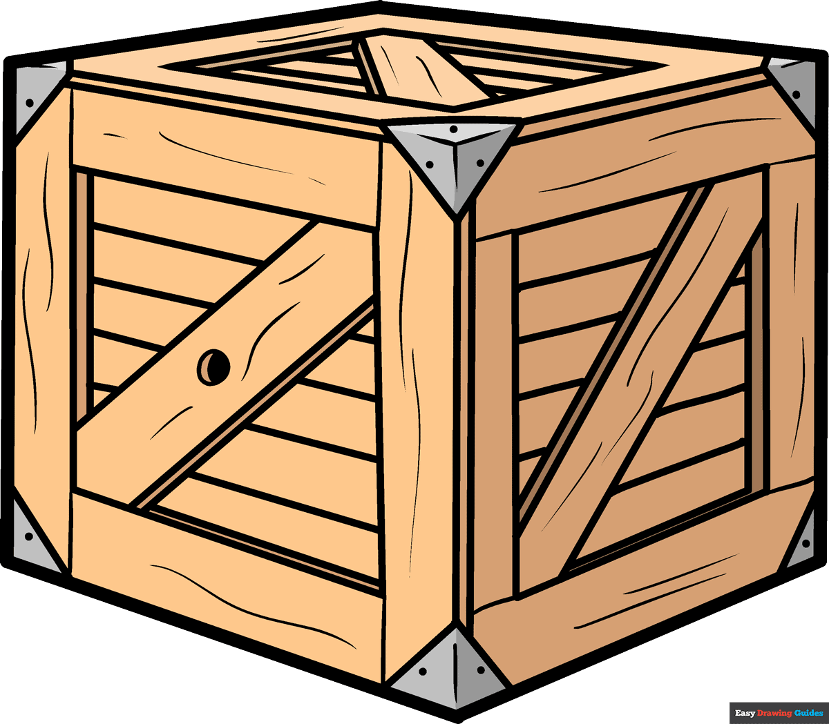 How To Draw A Box Really Easy Drawing Tutorial