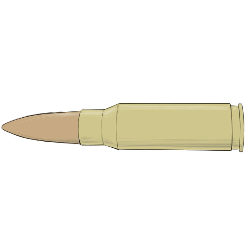 How To Draw A Bullet Easy Drawing Art