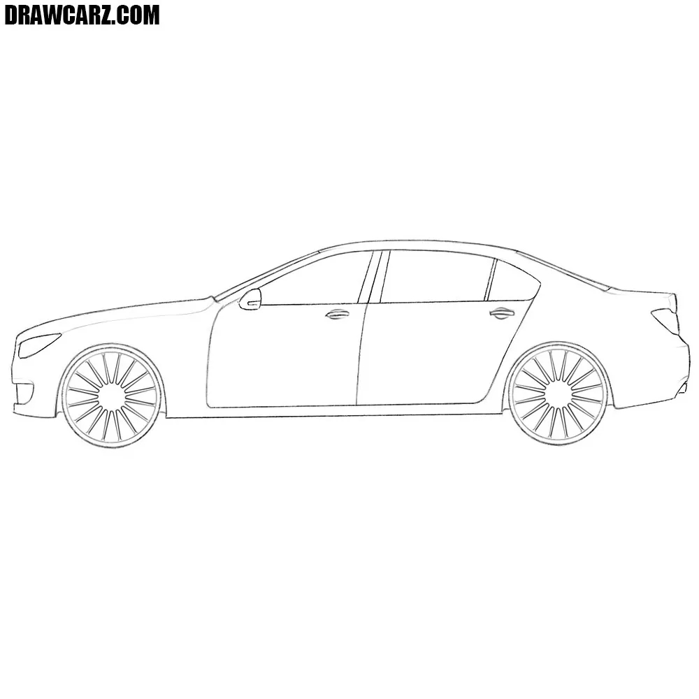 How To Draw A Car Easy