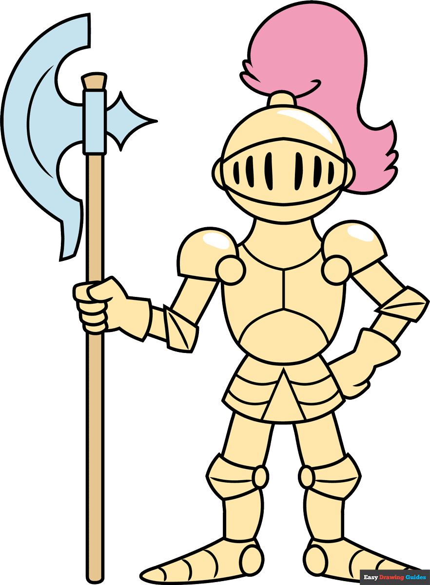 knight drawing