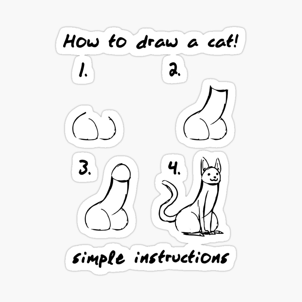 how to draw a penis