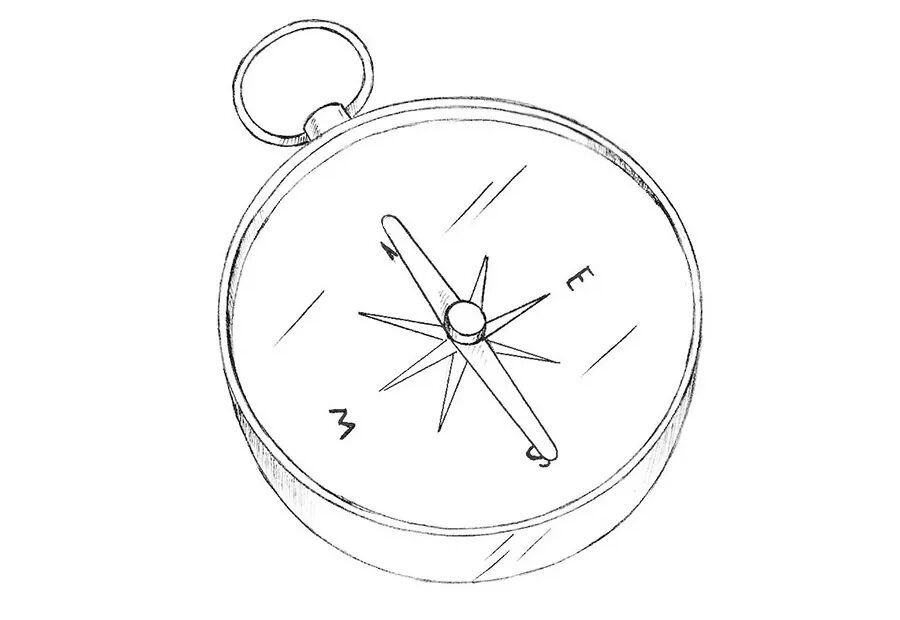 How To Draw A Compass