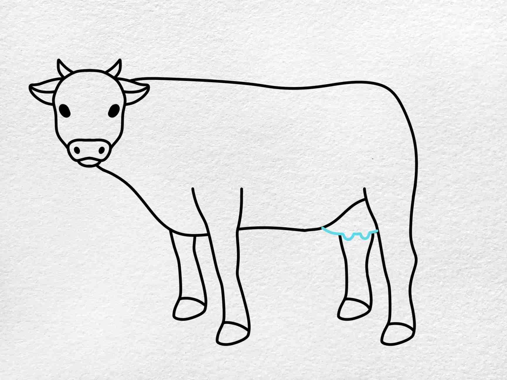 How To Draw A Cow HelloArtsy