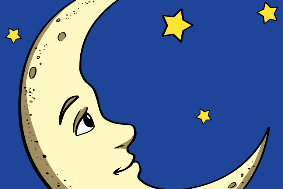 How To Draw A Crescent Moon EASY Step By Step Tutorial