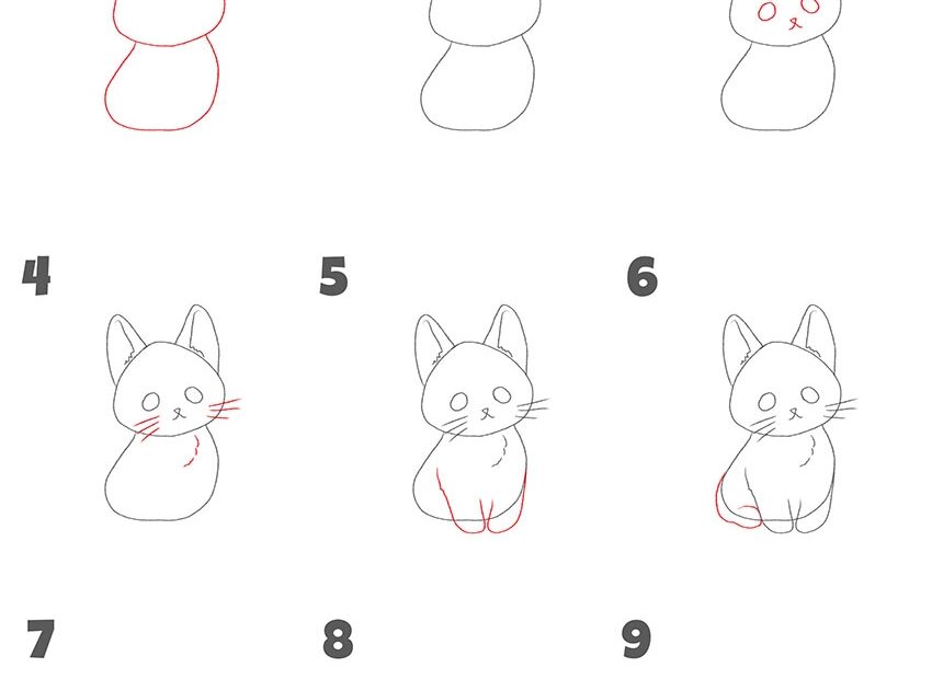 How To Draw A Cute Baby Animal Easy Drawing Tutorial For Kids